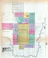 McPherson City, Kansas State Atlas 1887